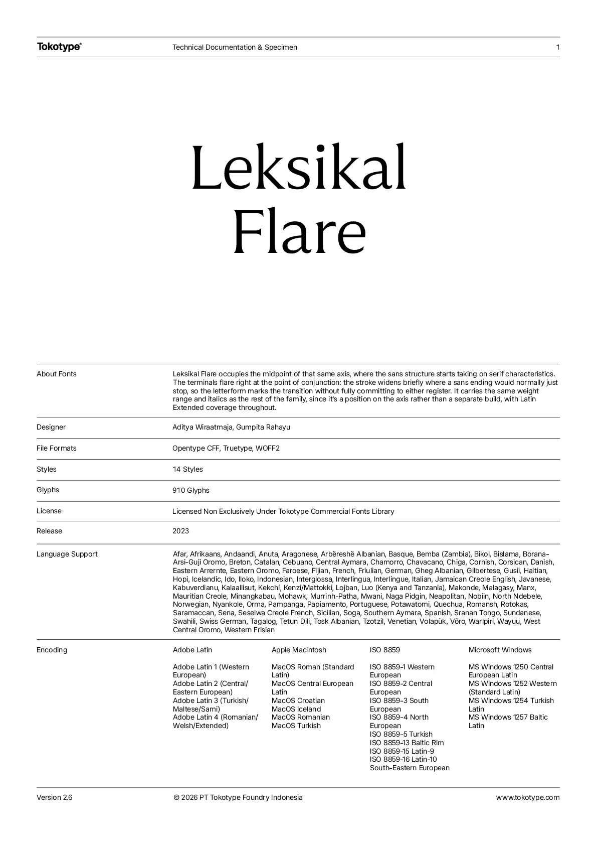 PDF Specimen